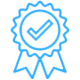 Quality guarantee icon