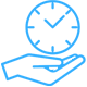 On-time service icon